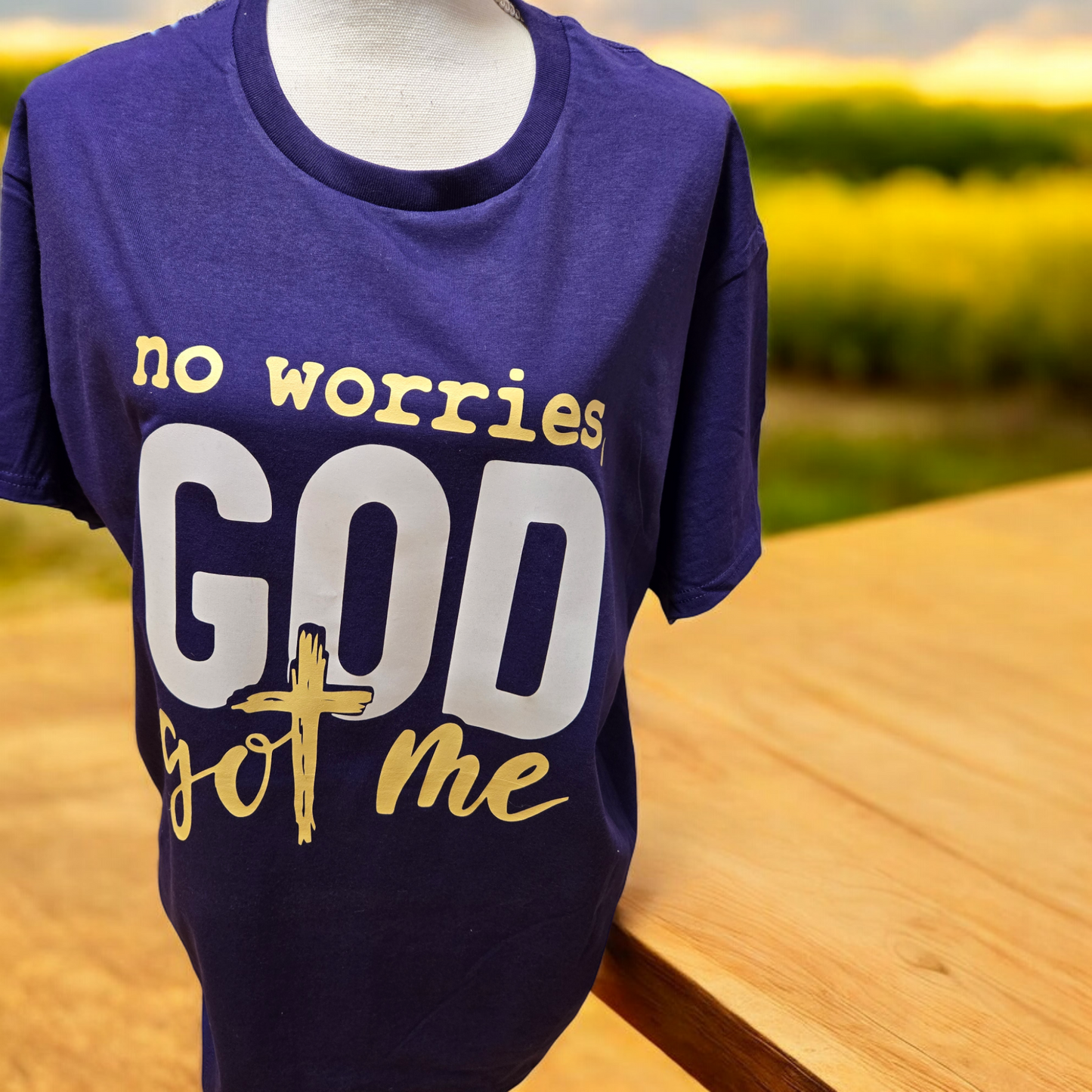 No Worries, God got Me t-shirt